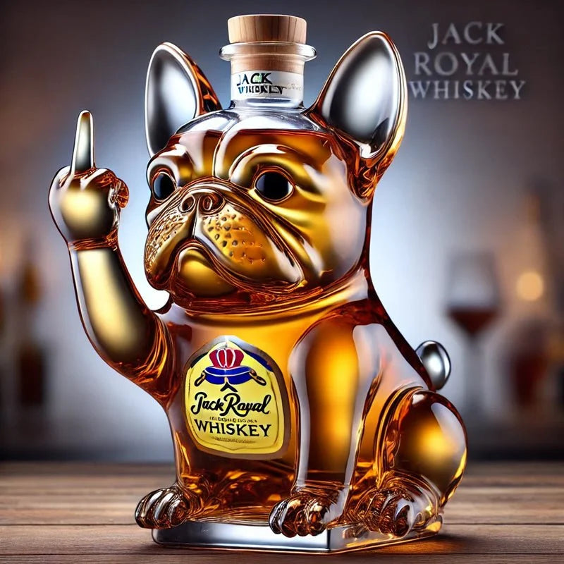 Bulldog Whiskey Üveg
