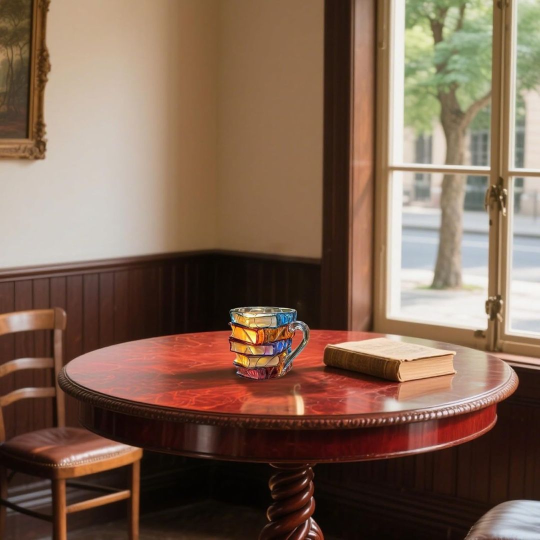 Egyedi 3D Bögre Irodalomkedvelőknek