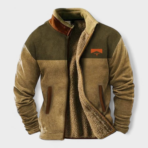 Adrien | elegante Fleecejacke für Herren mit thermischer Fütterung
