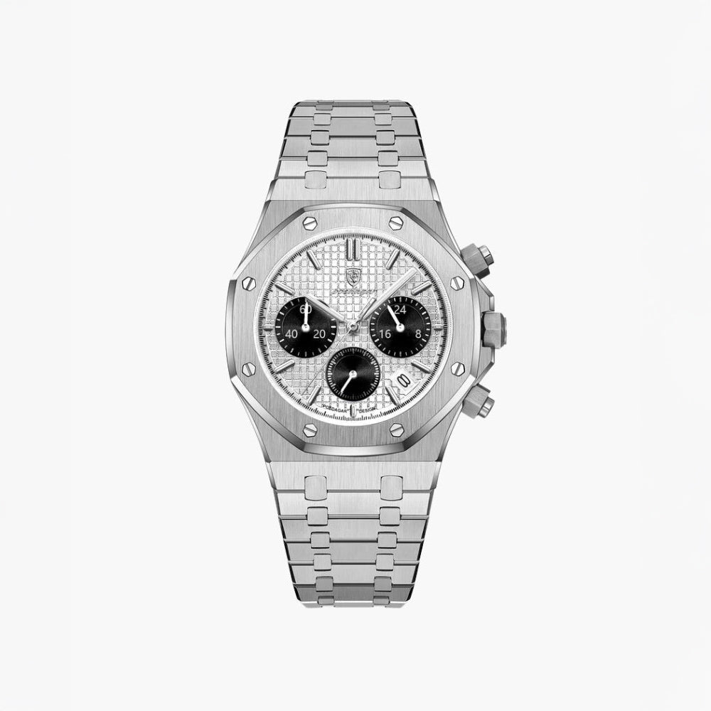 Aegion | moderner Chronograph aus Edelstahl
