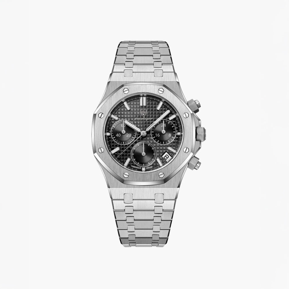 Aegion | moderner Chronograph aus Edelstahl
