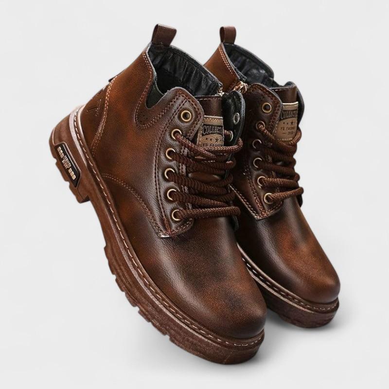 Alex | Vintage-Stiefel mit Schnürsenkeln