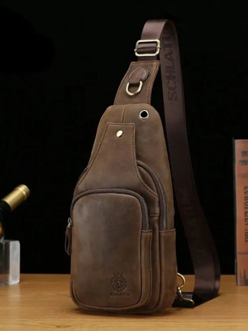 Anders | Essentielle Schultertasche aus Leder