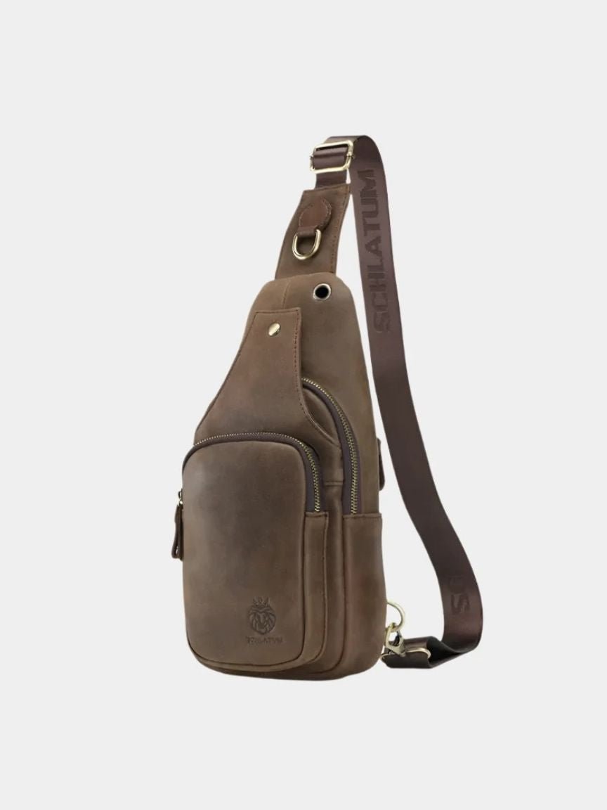 Anders | Essentielle Schultertasche aus Leder