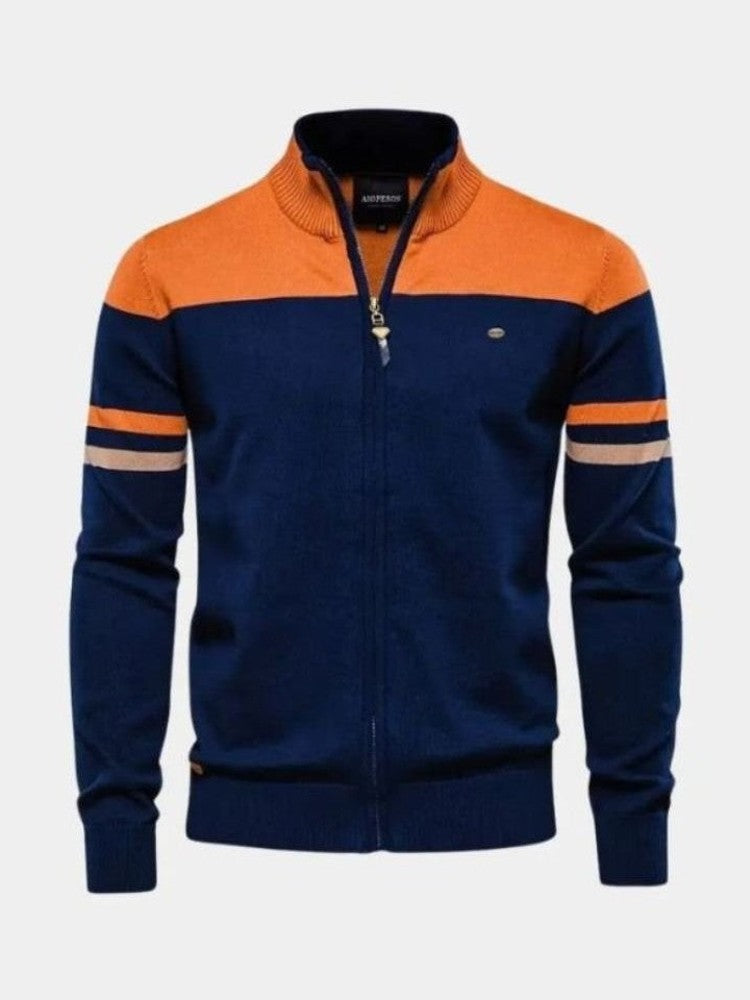 Anders | Strickjacke mit Reißverschluss