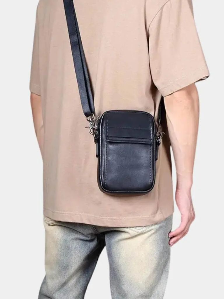 Andreas | Schultertasche aus Leder