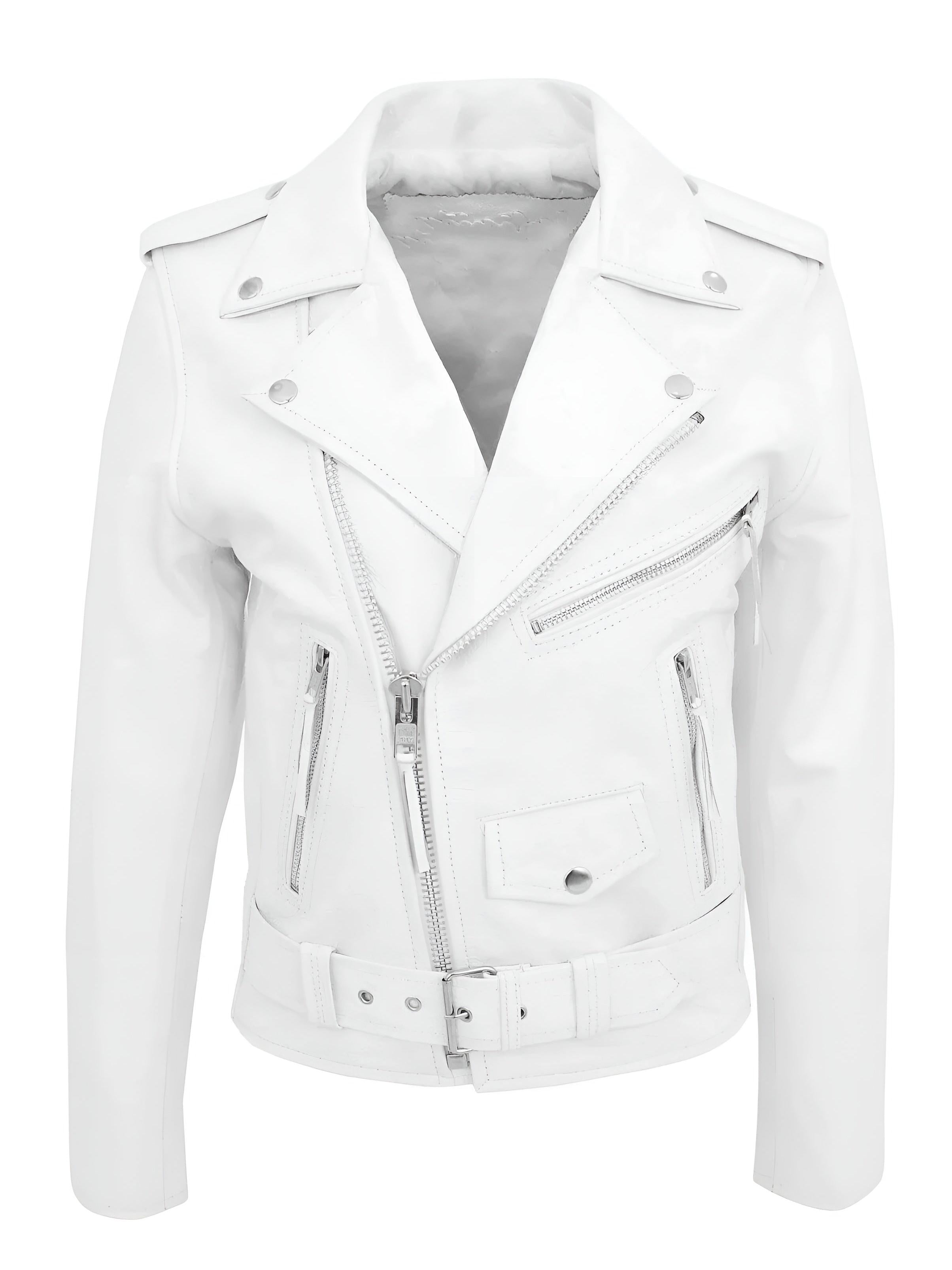 Austin | klassische Biker-Lederjacke