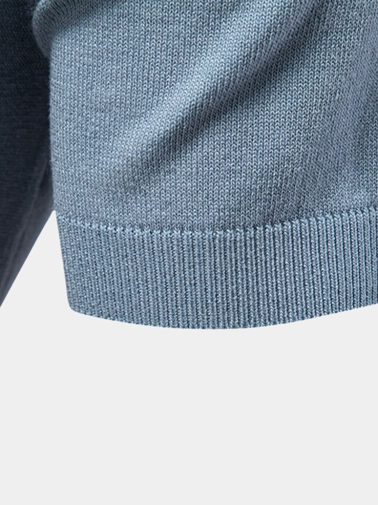 Casper | Polo aus samtigem Tanné