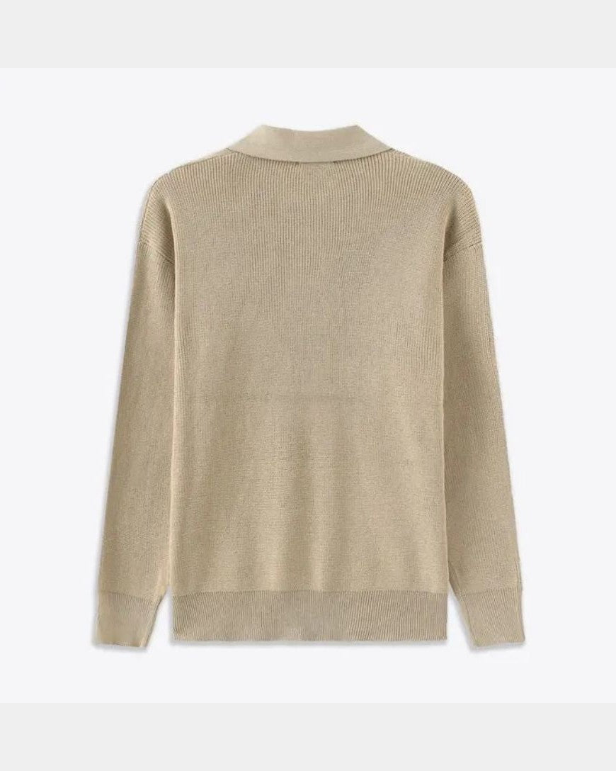 David | Polo-Pullover mit Reißverschluss