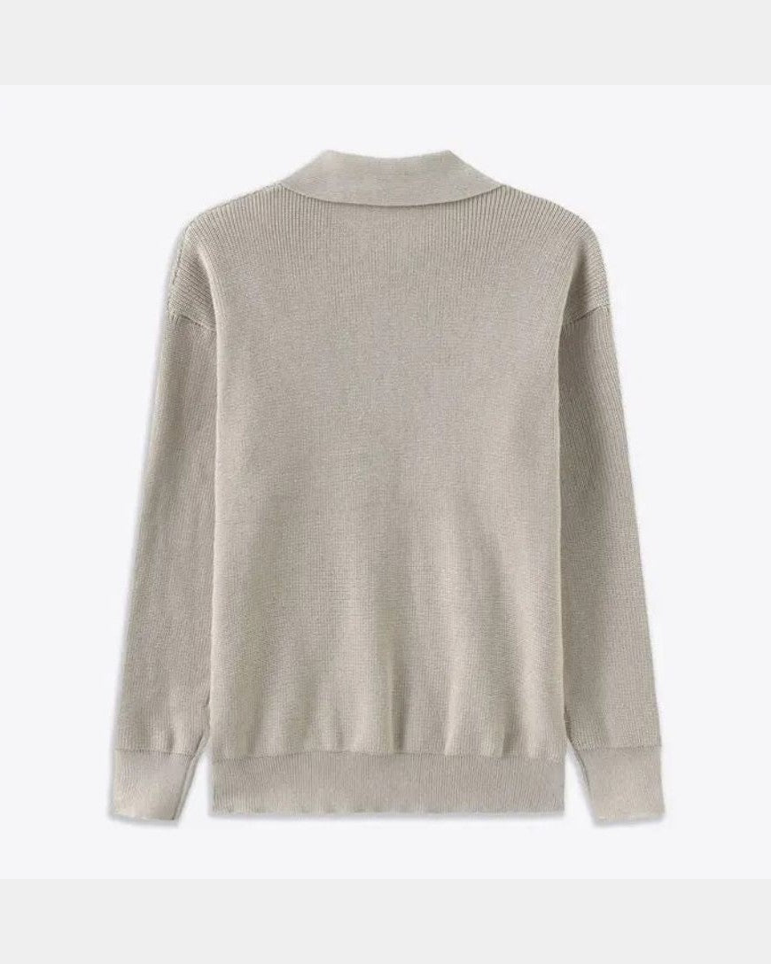 David | Polo-Pullover mit Reißverschluss