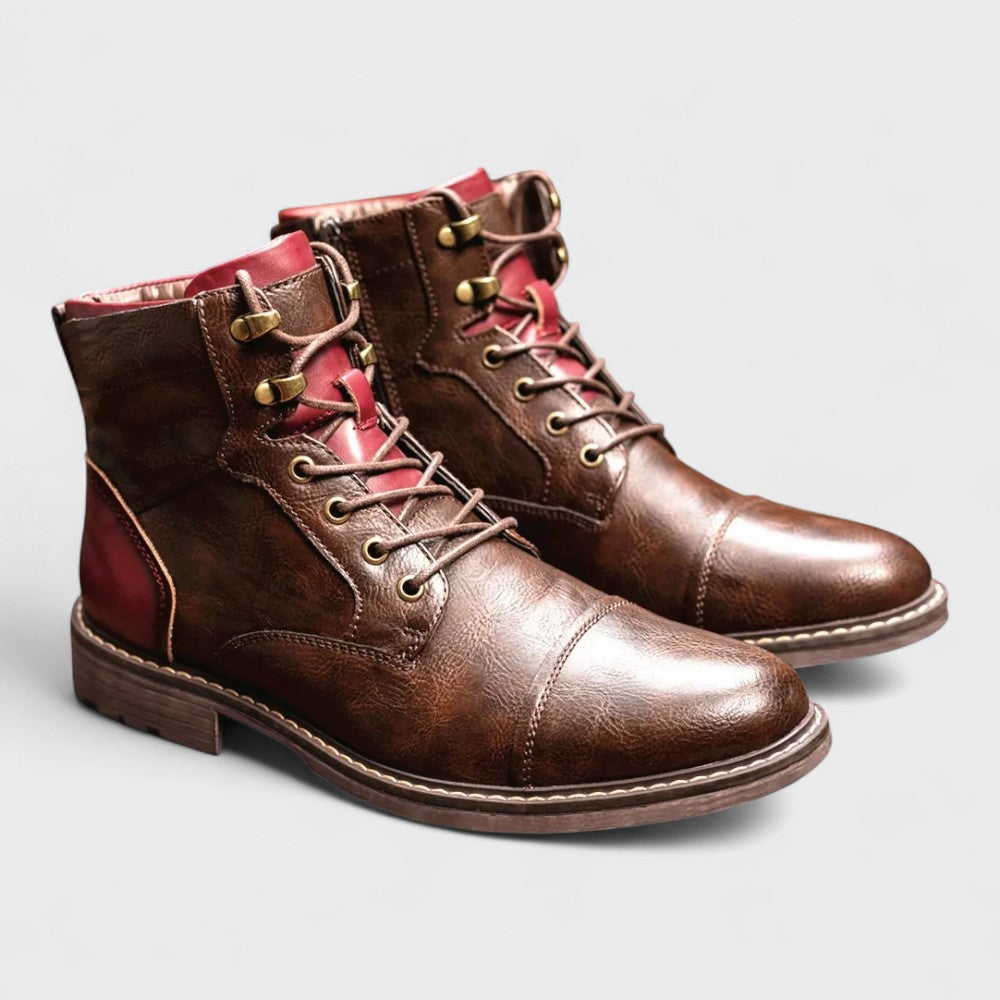 Eldrich | Oxford-Stiefel aus Leder