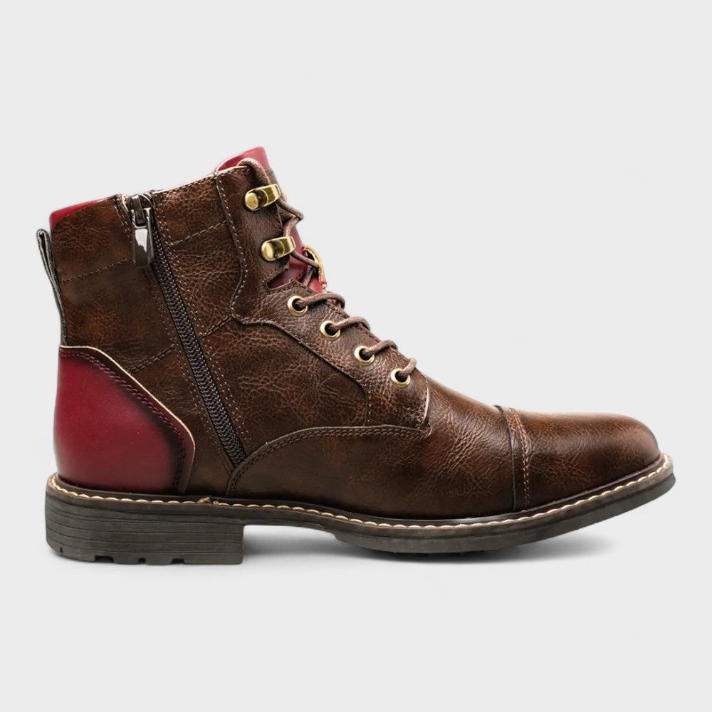 Eldrich | Oxford-Stiefel aus Leder