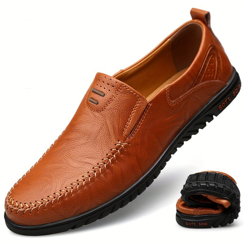 Elegante Mokassins aus Leder