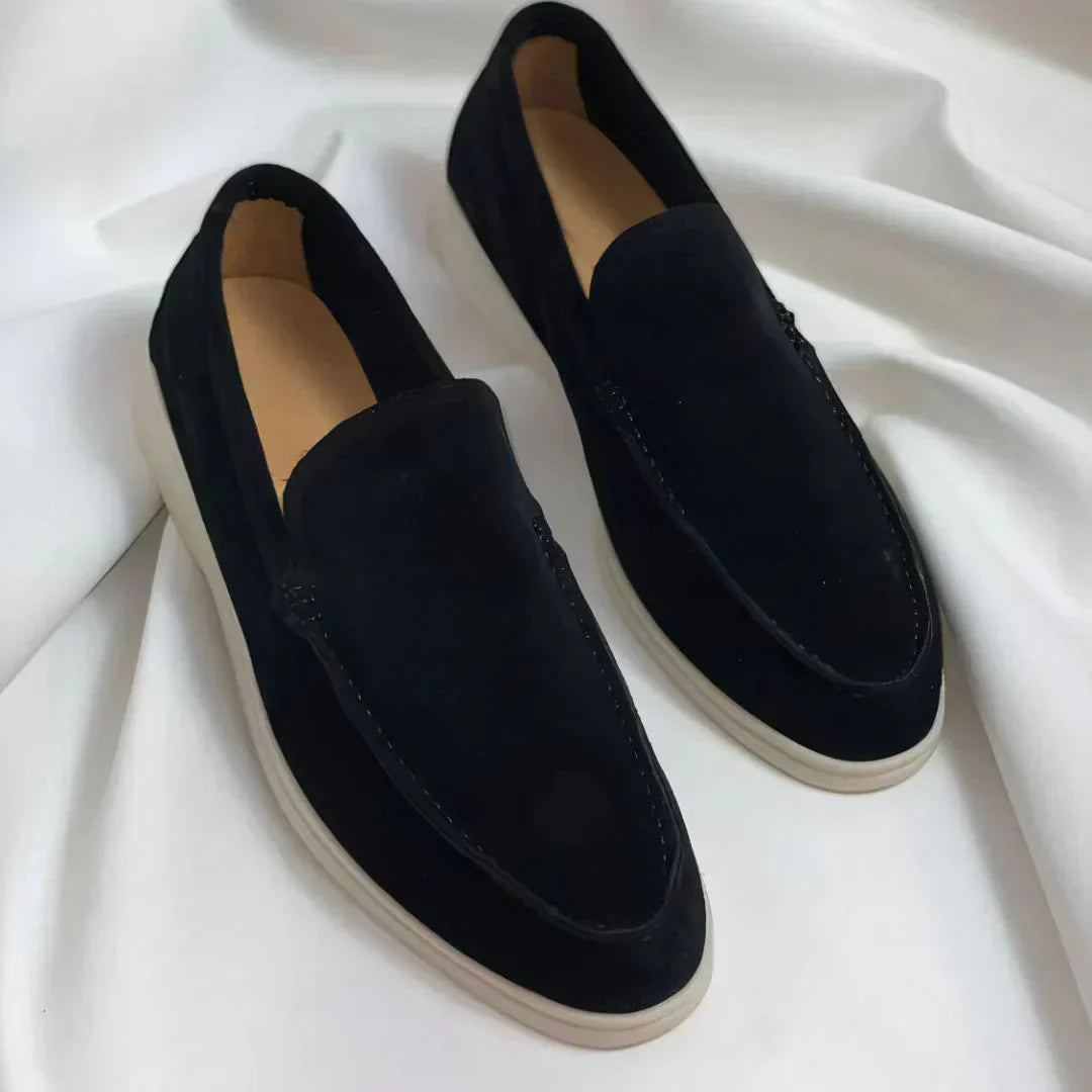 Elegante Mokassins aus Wildleder