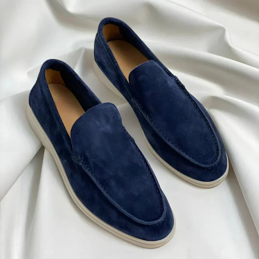 Elegante Mokassins aus Wildleder