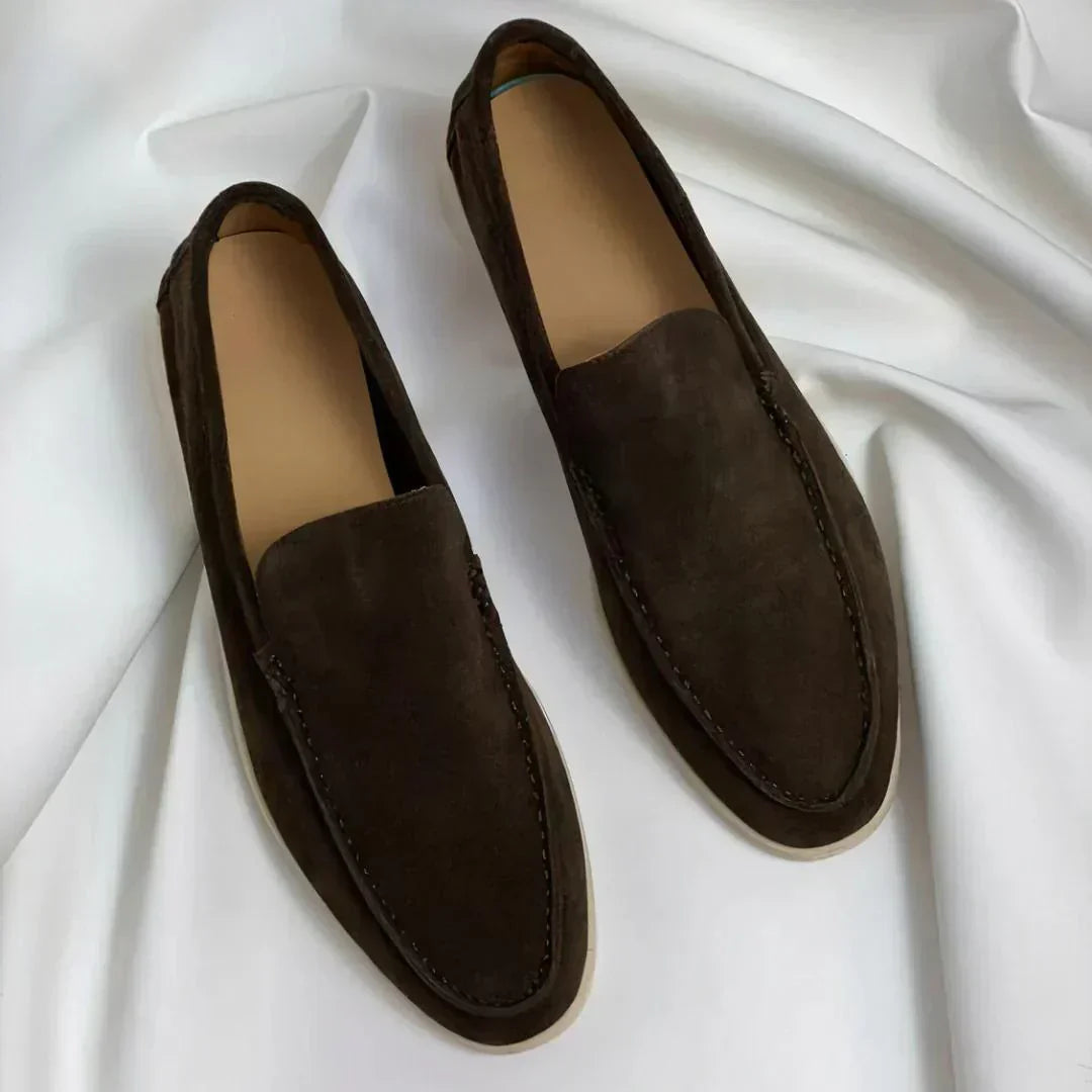 Elegante Mokassins aus Wildleder