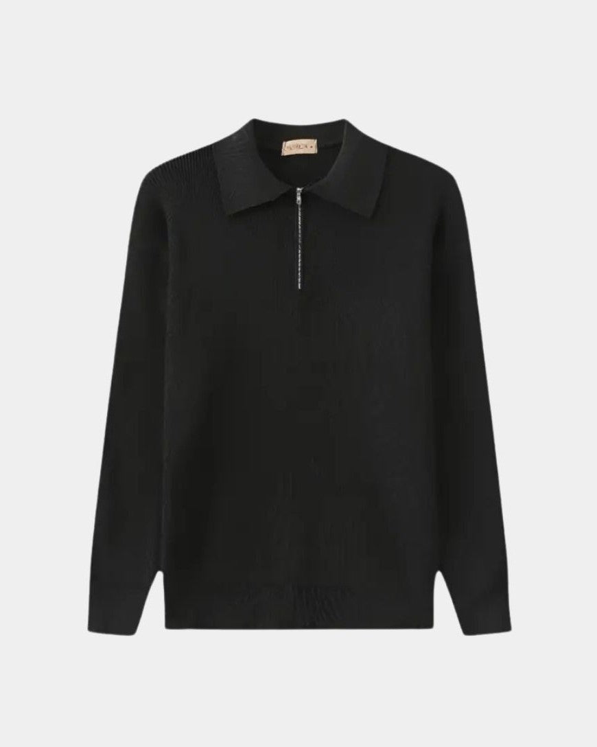 Elias | Pullover mit hohem Kragen