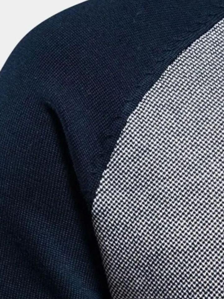 Felix | Strickjacke aus Wolle mit Reißverschluss