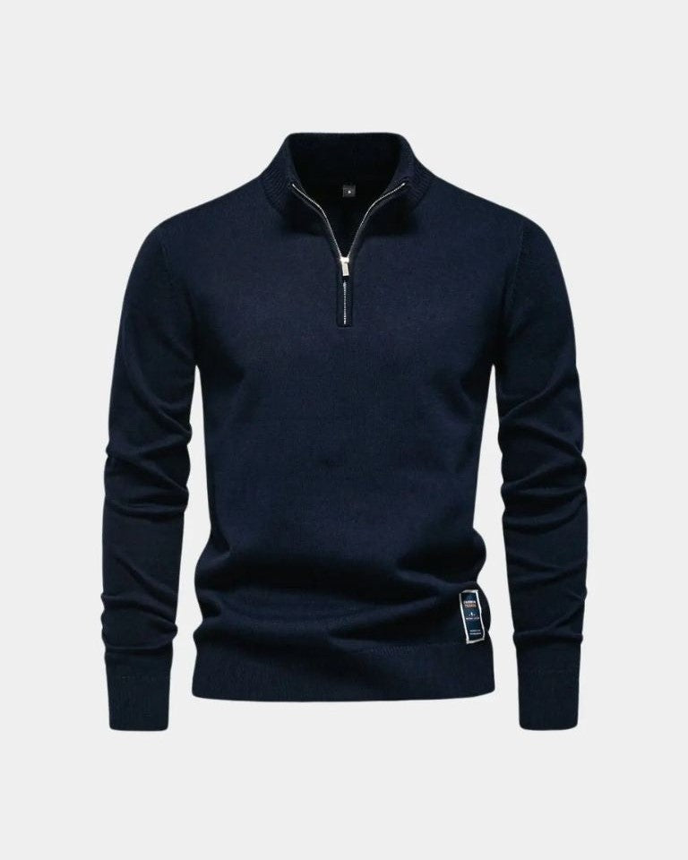 Frederik | Sweatshirt mit Reißverschluss