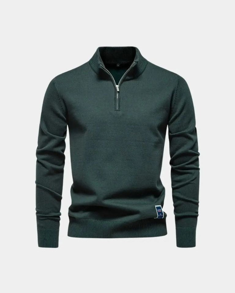 Frederik | Sweatshirt mit Reißverschluss