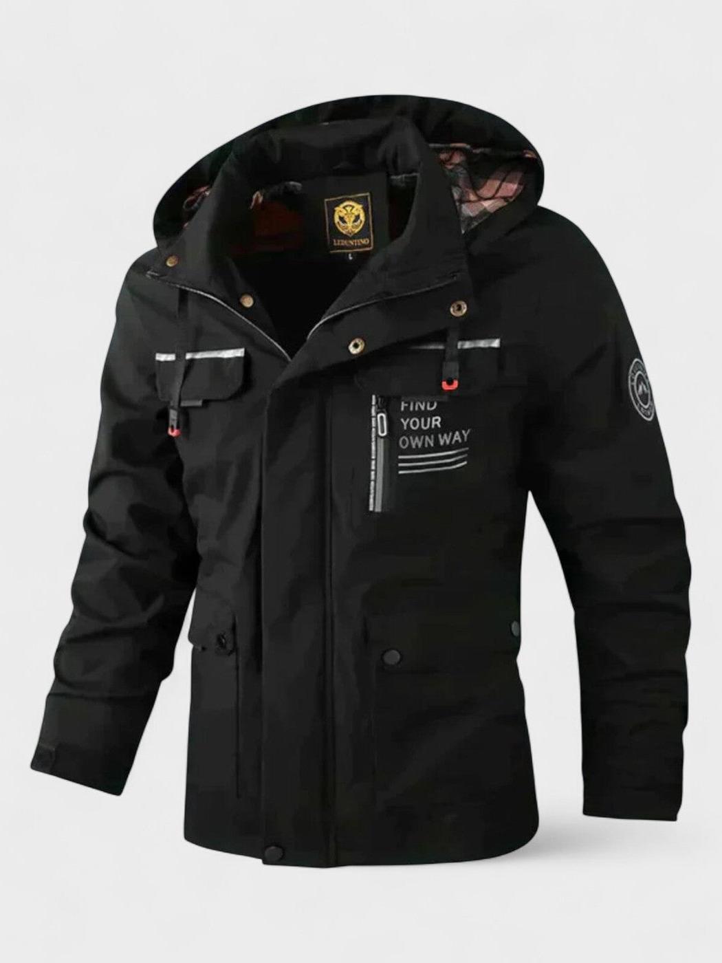 Harden | Winterjacke für Herren mit Kapuze