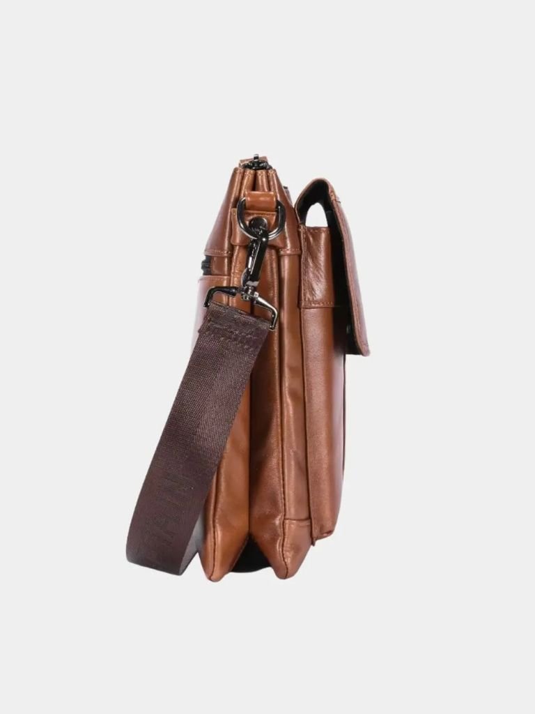 Henrik | Vintage-Leder Schultertasche