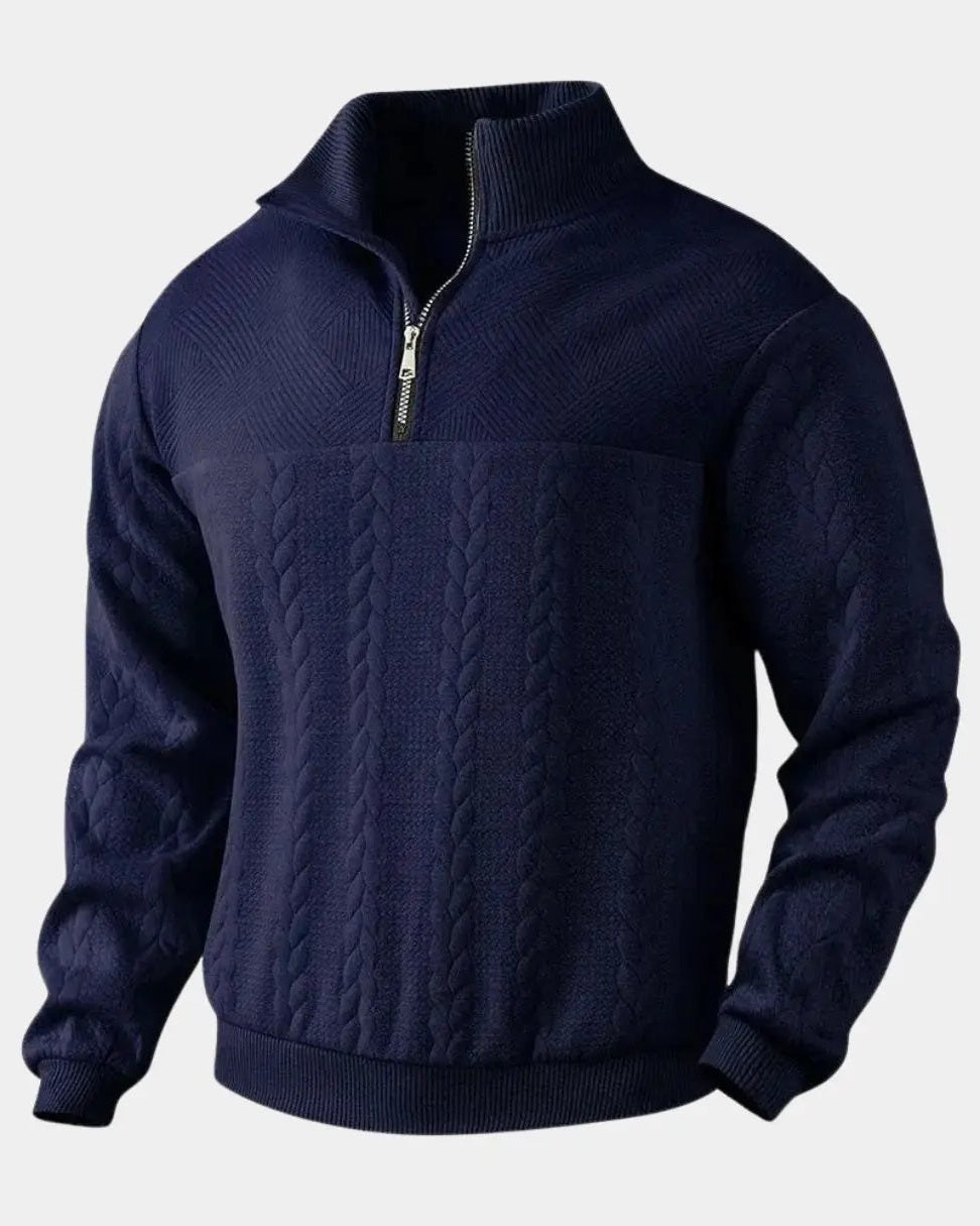 Henry | Pullover mit Kragen