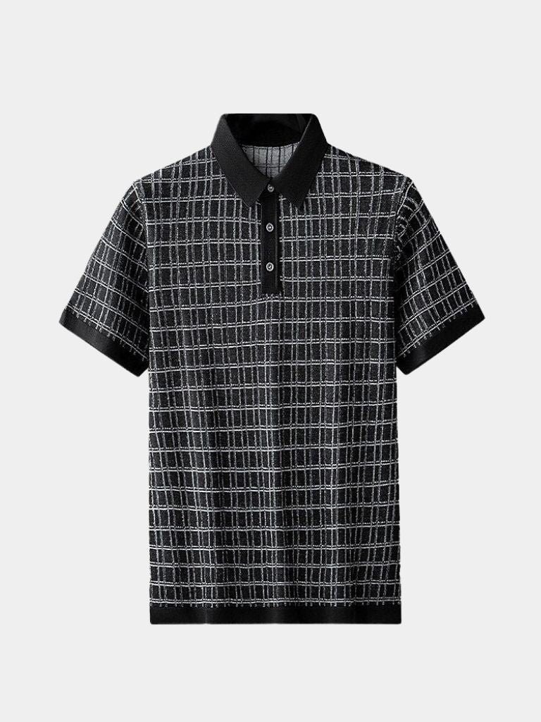 Holger | klassische schwarze Polo