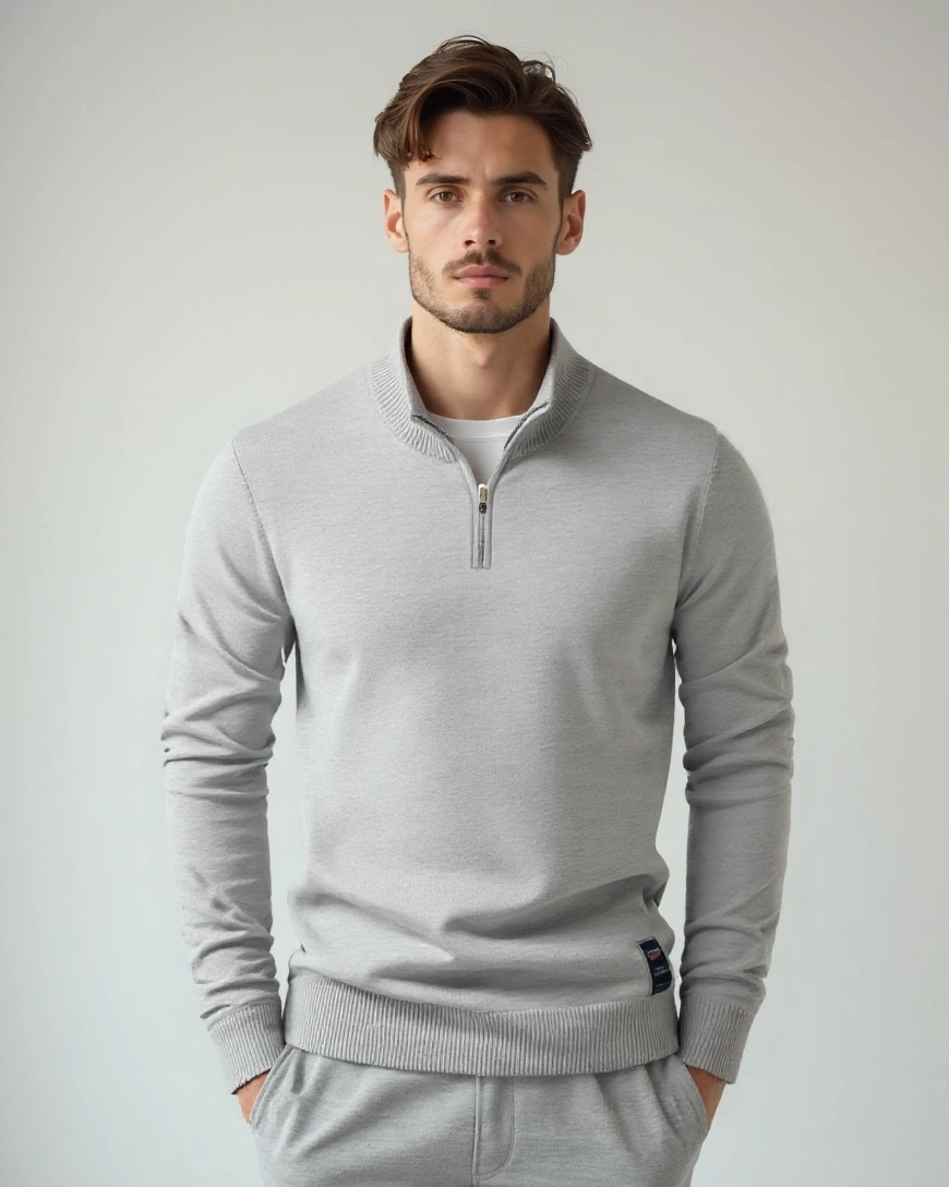 Jakob | Halbstrickpullover