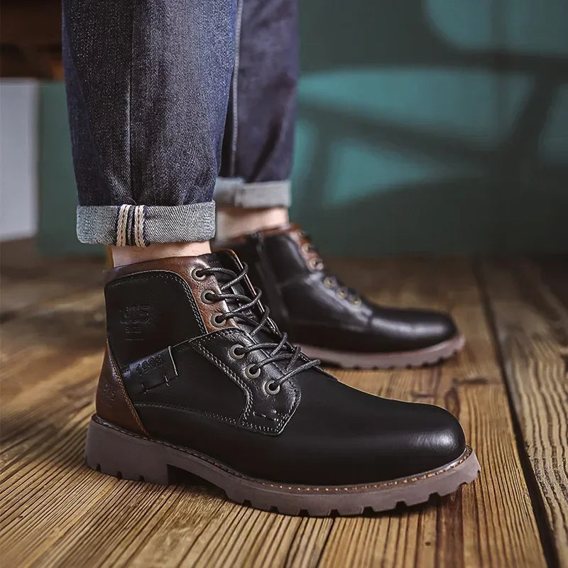 Kennedy | Stiefeletten aus Kunstleder