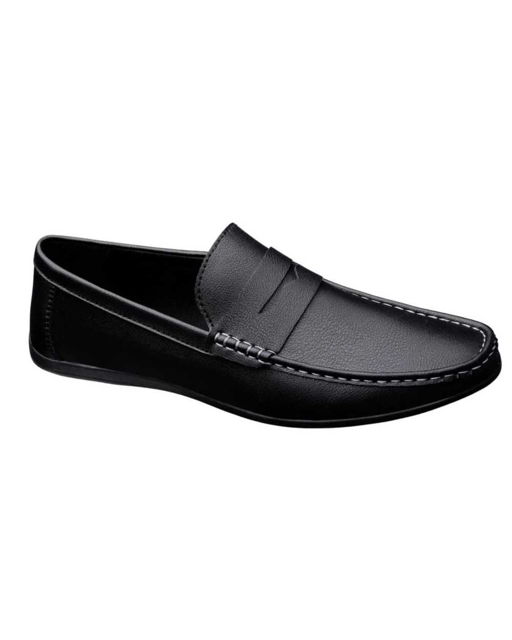 Klassische italienische Leder-Mokassins
