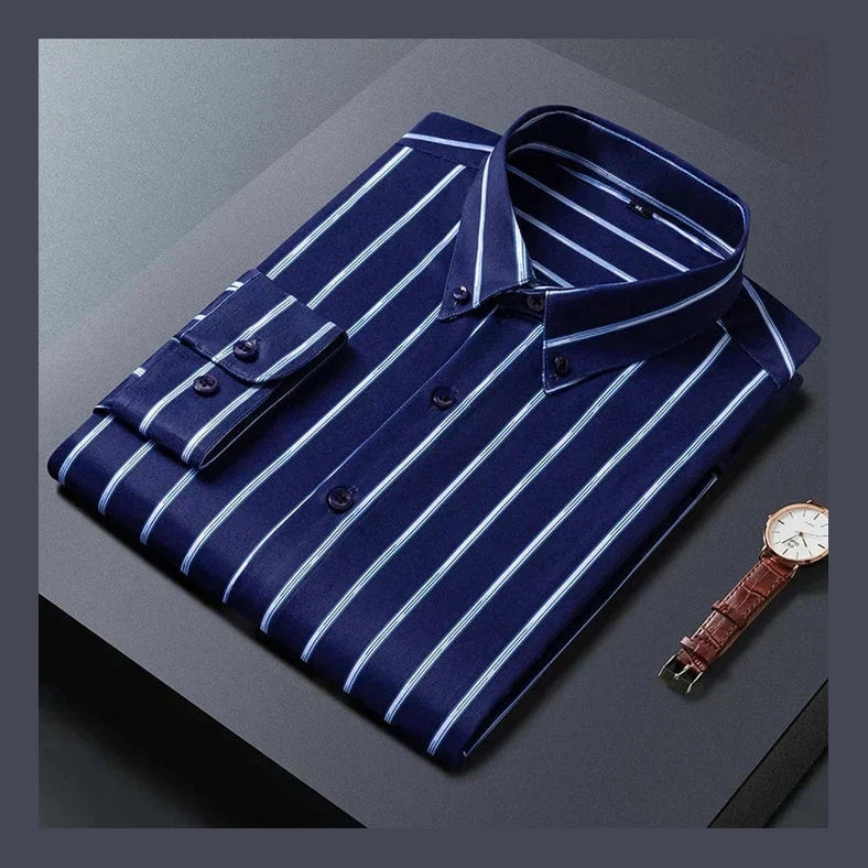 Levi | elegante gestreifte Hemd