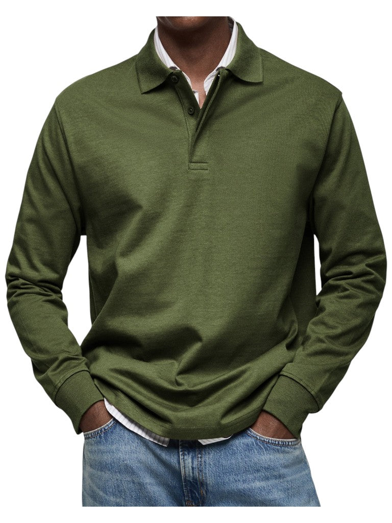 Mohr® | Luxuriöses Langarm-Polo