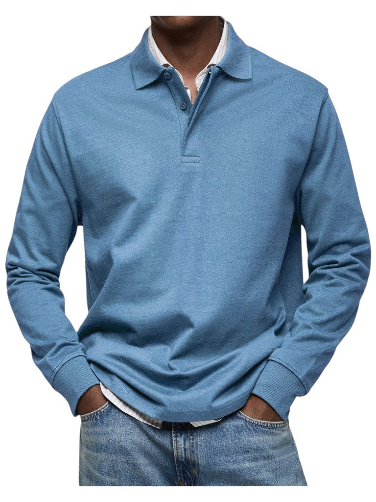 Mohr® | Luxuriöses Langarm-Polo