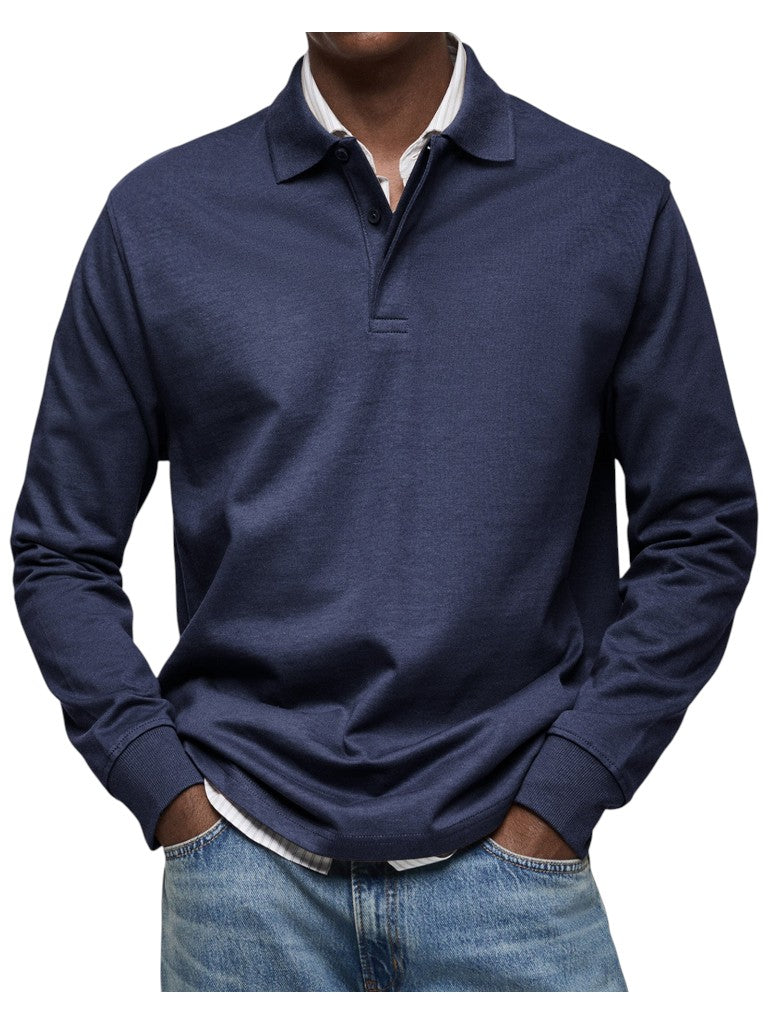 Mohr® | Luxuriöses Langarm-Polo