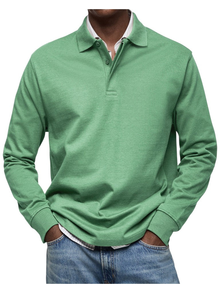 Mohr® | Luxuriöses Langarm-Polo