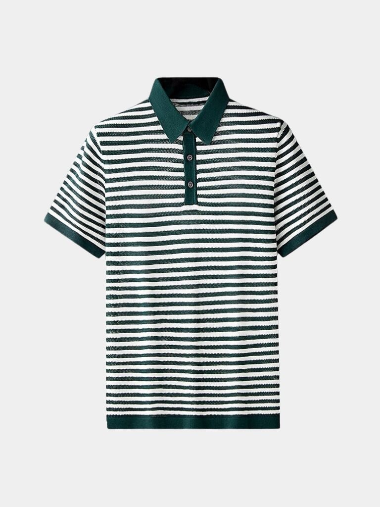Malthe | klassische Polo mit Streifen