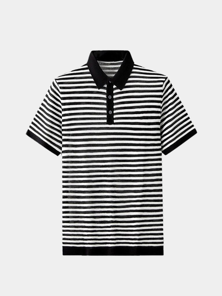 Malthe | klassische Polo mit Streifen
