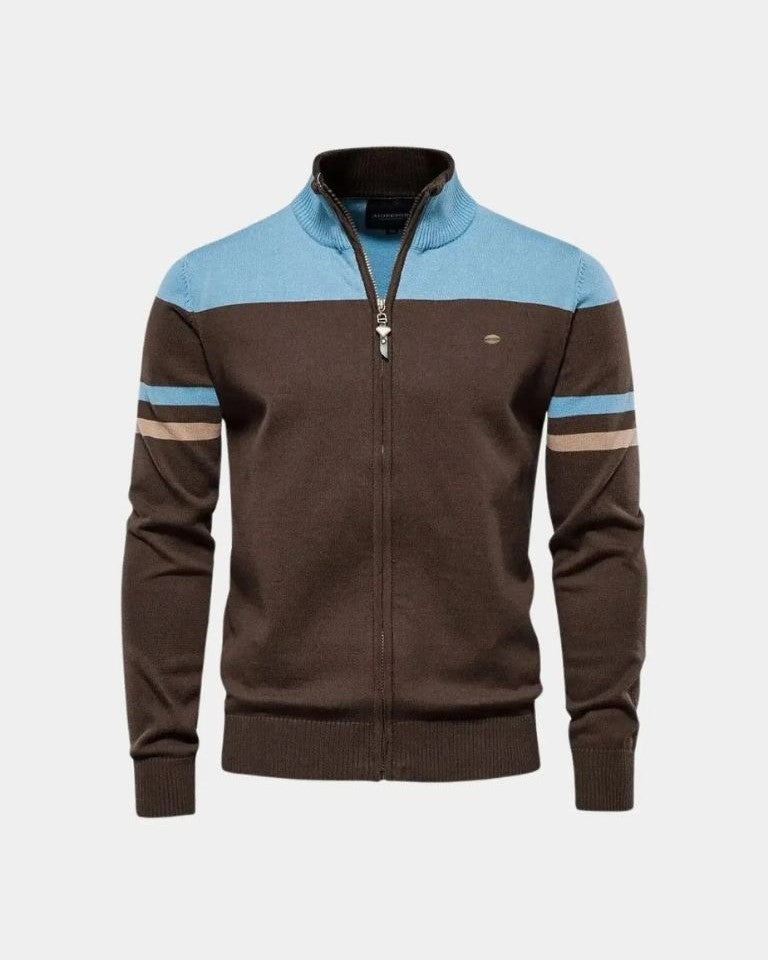 Mathias | Cardigan mit Reißverschluss