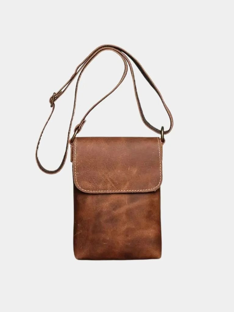 Mikkel | Mini Schultertasche aus Leder