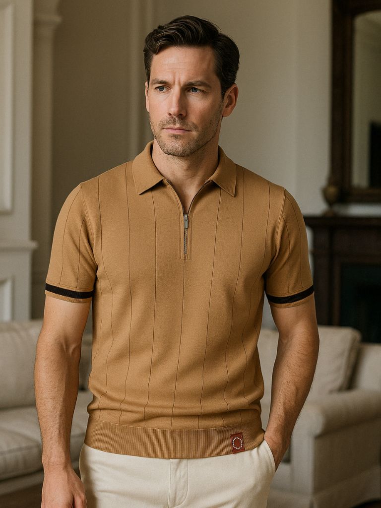 Mikkel | Polo Zip Royale