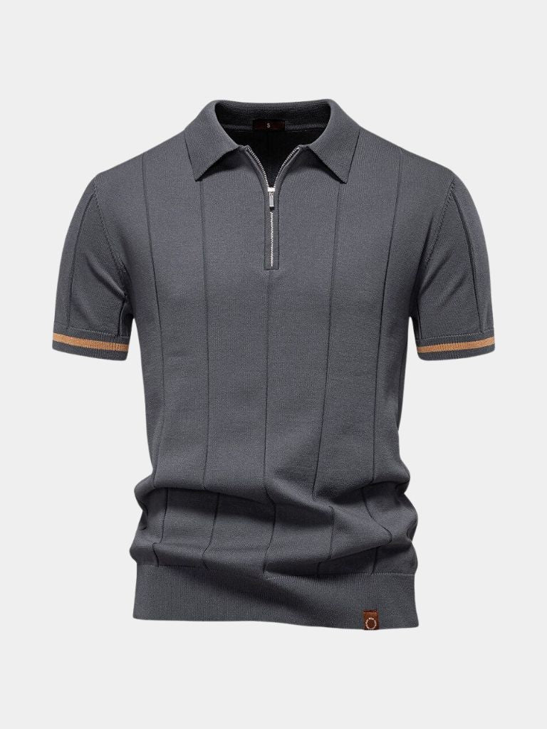 Mikkel | Polo Zip Royale