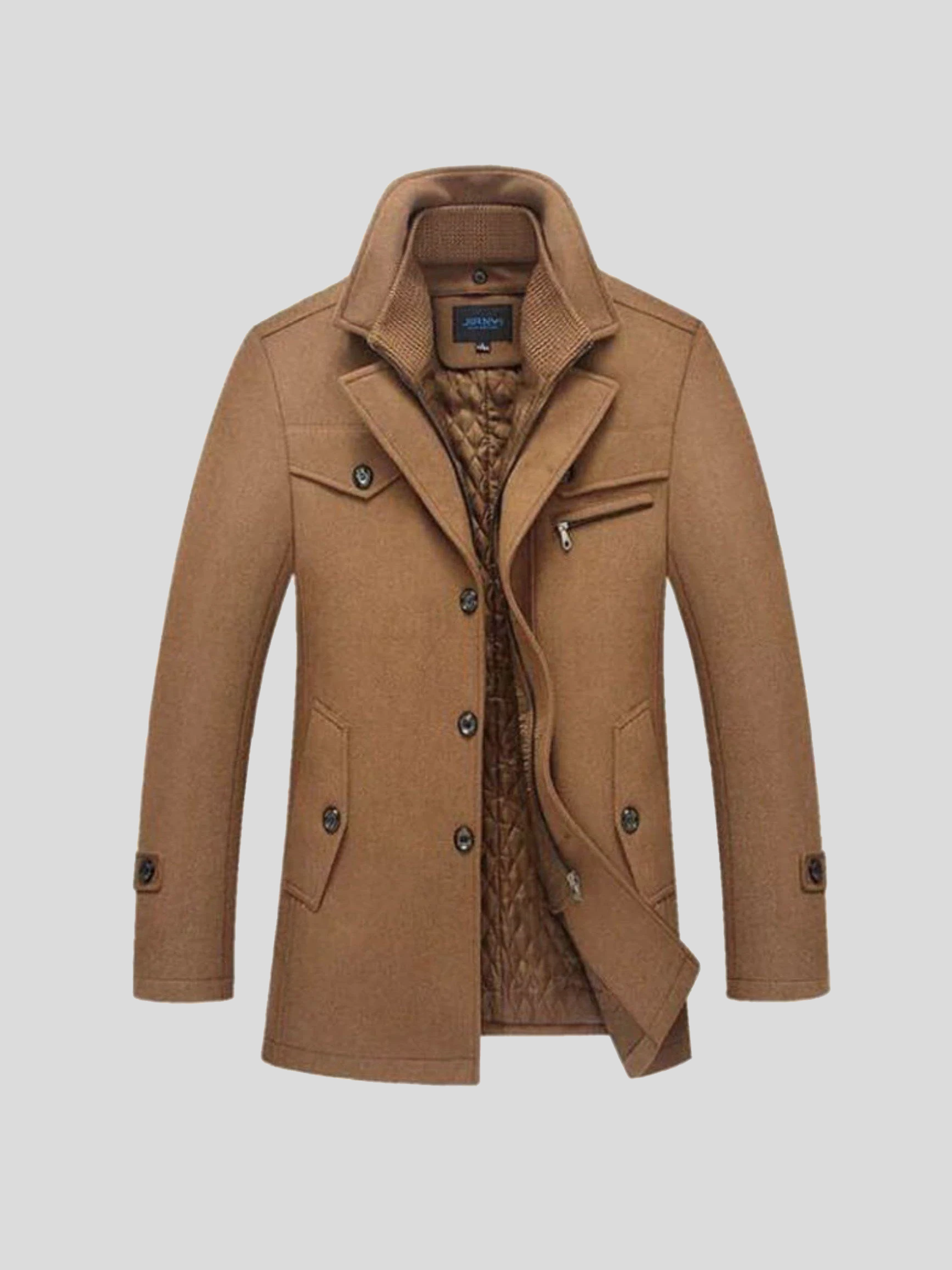 Nikolaj | klassischer Woll-Peacoat