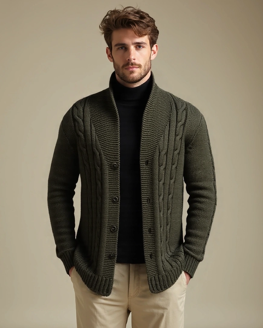Noah | eleganter Cardigan für Männer