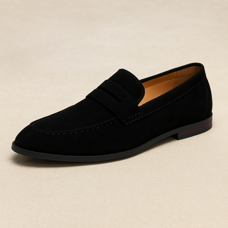 Old Money Wildleder Penny Loafer