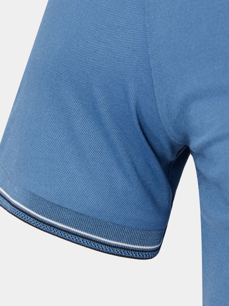 Ole | klassisches azurblaues Polo