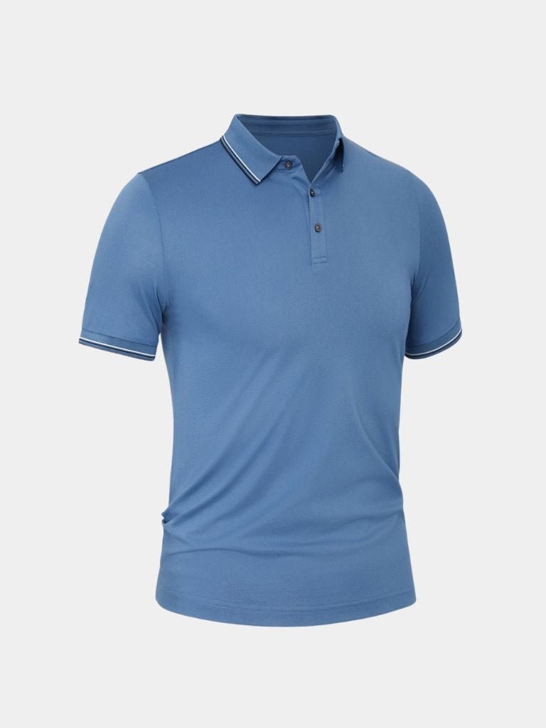 Ole | klassisches azurblaues Polo