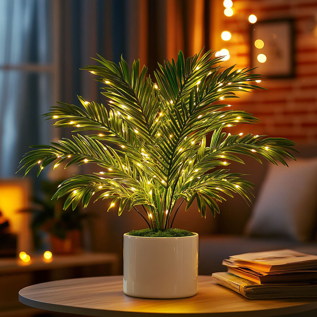 Pálmafák Paradicsoma Lámpa