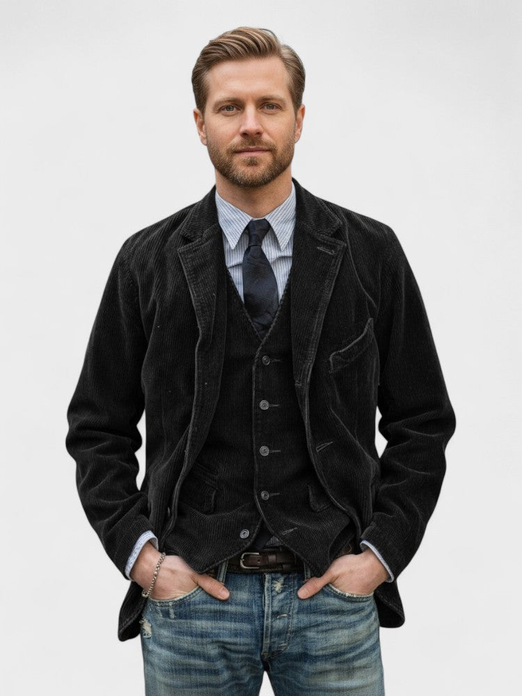 Radek | Vintage-Jacke und Weste