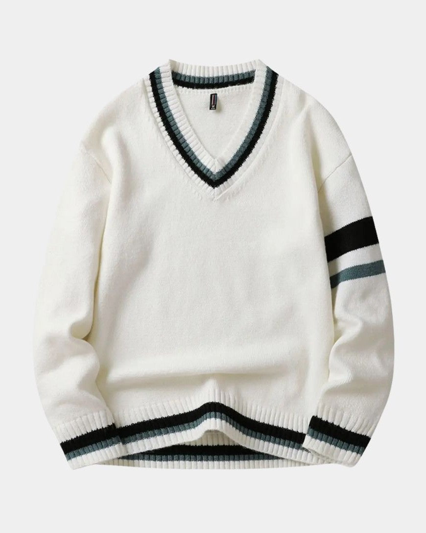 Rasmus | V-Ausschnitt Pullover